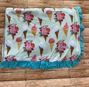 Posh Peanut Sophia Bamboo Luxe Patoo Blanket 60x40"